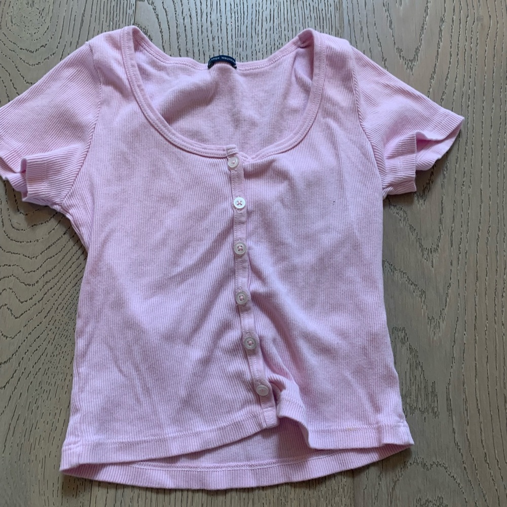 light pink brandy zelly top